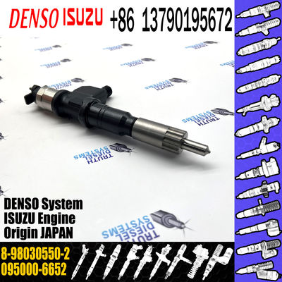 New Diesel fuel common rail injector 095000-6650 095000-6651 095000-6652 8-98030550-1 8-98030550-2