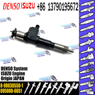 New Diesel common rail fuel injector 095000-6651 8-98030550-1 For ISUZU GIGA 6WF1 heavy duty CYZ EXZ 14.3L