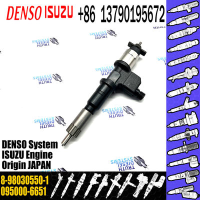 New Diesel common rail fuel injector 095000-6651 8-98030550-1 For ISUZU GIGA 6WF1 heavy duty CYZ EXZ 14.3L