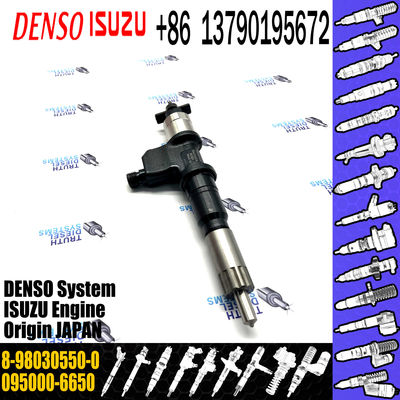 common rail injector 095000-6650 8-98030550-0 injector for Isuzu 6WF1 injector nozzle 095000-6650 8-98030550-0