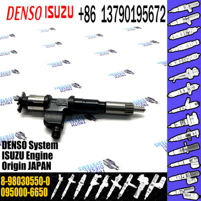 common rail injector 095000-6650 8-98030550-0 injector for Isuzu 6WF1 injector nozzle 095000-6650 8-98030550-0