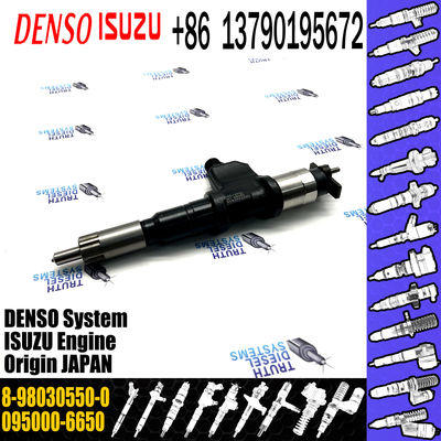 common rail injector 095000-6650 8-98030550-0 injector for Isuzu 6WF1 injector nozzle 095000-6650 8-98030550-0