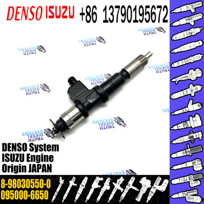 common rail injector 095000-6650 8-98030550-0 injector for Isuzu 6WF1 injector nozzle 095000-6650 8-98030550-0