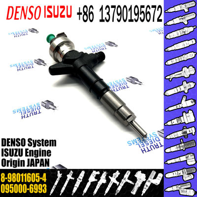 Huida Diesel engine fuel injector 095000-6993 8-98011605-4 with genuine quality