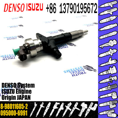 Huida Diesel Engine fuel injector 095000-6990 8-98011605-1 095000-6991 8-98011605-2 Original