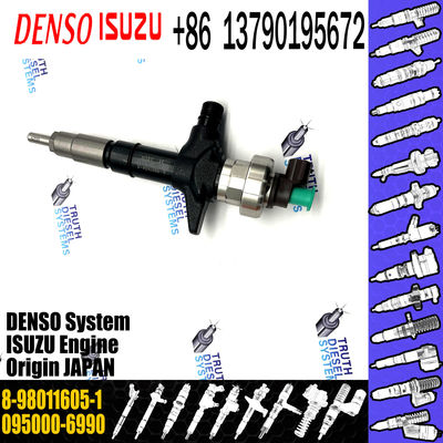 New Diesel Fuel Injector 095000-6990 8-98011605-1 For ISUZU 4JJ1