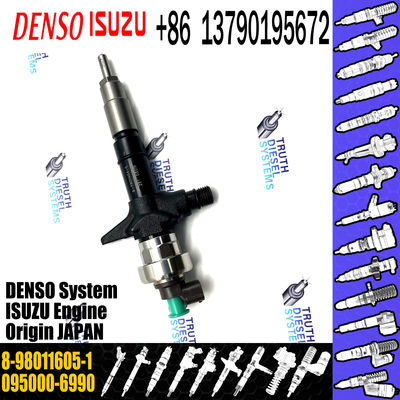 New Diesel Fuel Injector 095000-6990 8-98011605-1 For ISUZU 4JJ1