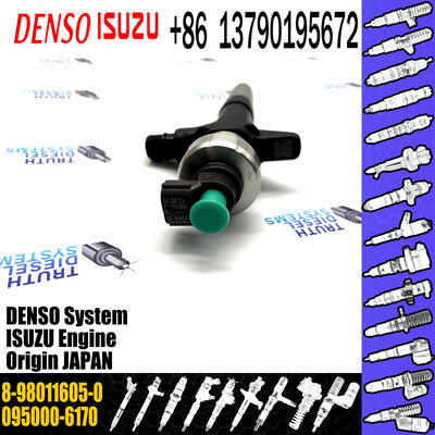 Common Rail Fuel Injector 095000-6170 For Engine ISUZU D-MAX 4JJ1 8-98055863-0 8-98011605-0