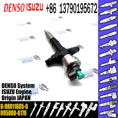Common Rail Fuel Injector 095000-6170 For Engine ISUZU D-MAX 4JJ1 8-98055863-0 8-98011605-0
