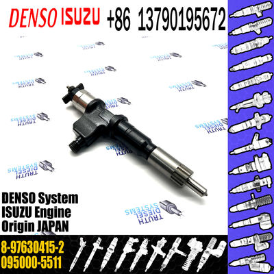 GAMEN Brand New Common Rail Fuel Injector 095000-5511 8-97630415-1 8-97630415-2 For ISUZU 6WG1 6WF1 6UZ1