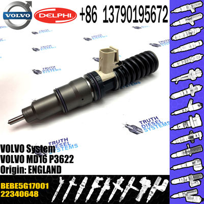 22340648 diesel fuel injector BEBE5G17001 For VOL Truck MD16 Diesel Engine