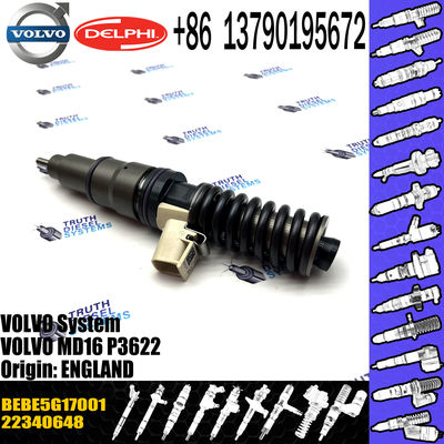 22340648 diesel fuel injector BEBE5G17001 For VOL Truck MD16 Diesel Engine