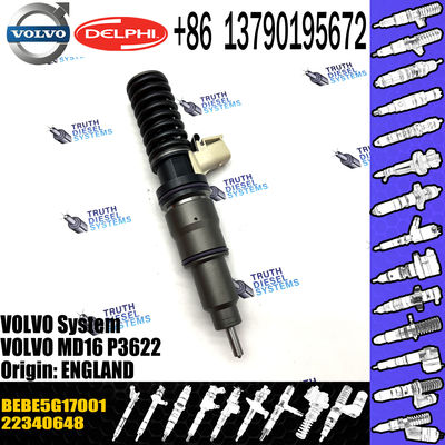 22340648 diesel fuel injector BEBE5G17001 For VOL Truck MD16 Diesel Engine