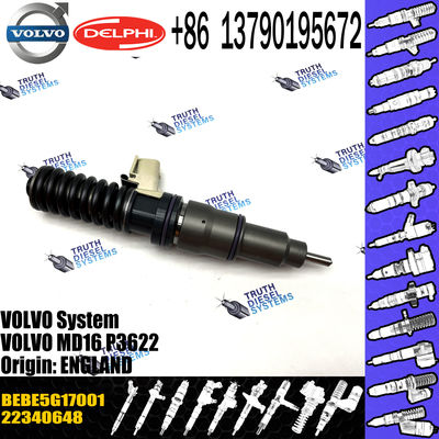 22340648 diesel fuel injector BEBE5G17001 For VOL Truck MD16 Diesel Engine