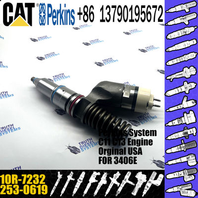 Diesel 3406E Engine Injector 253-0619 10R-7232 239-4908 239-4908 For Caterpillar Common Rail