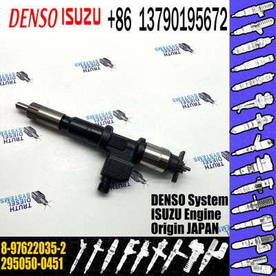 Rail Fuel Injector Assembly 295050-0450 295050-0451 8-97622035-2 8-97622035-0 8-97622035-1 For ISUZU