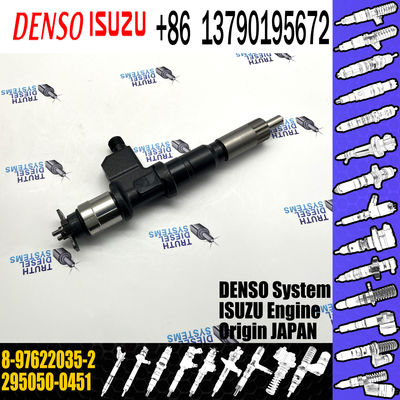 Rail Fuel Injector Assembly 295050-0450 295050-0451 8-97622035-2 8-97622035-0 8-97622035-1 For ISUZU