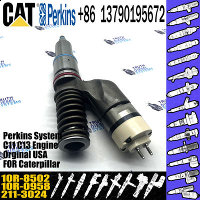 Hot sale fuel common rail injector 211-3024 10R-0958 10R-8502 for Caterpillar Engine C15