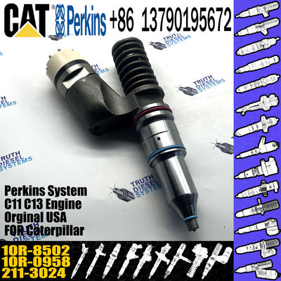 Hot sale fuel common rail injector 211-3024 10R-0958 10R-8502 for Caterpillar Engine C15