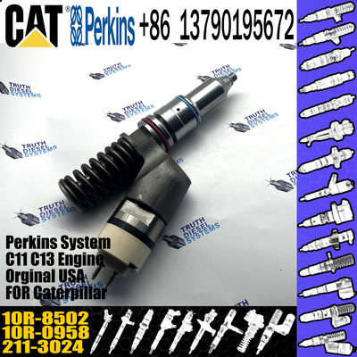 Hot sale fuel common rail injector 211-3024 10R-0958 10R-8502 for Caterpillar Engine C15