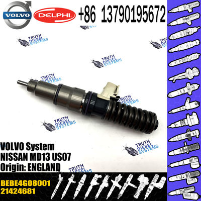 MD13 US07 Engine Diesel Injector 21424681 Unit Pump Injector Electronic Unit BEBE4G08001 For VOL TRUCK