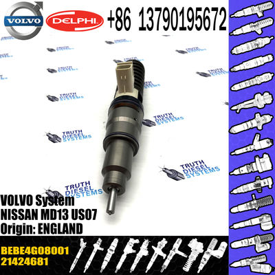 MD13 US07 Engine Diesel Injector 21424681 Unit Pump Injector Electronic Unit BEBE4G08001 For VOL TRUCK