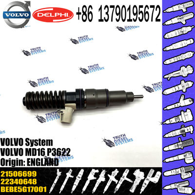 21569191 Diesel Fuel Injector VOL Delphi 20972225 BEBE4D16001