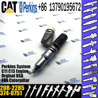 Heavy Truck Common Rail Diesel Fuel Injector 3740751 374-0751 20R-2285 For Caterpillar C15 C18 Excavator