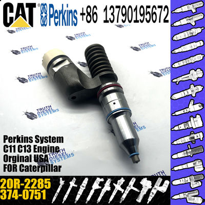 Heavy Truck Common Rail Diesel Fuel Injector 3740751 374-0751 20R-2285 For Caterpillar C15 C18 Excavator