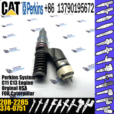 Heavy Truck Common Rail Diesel Fuel Injector 3740751 374-0751 20R-2285 For Caterpillar C15 C18 Excavator