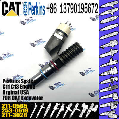 Excavator Parts C13 C15 C18 Engine Injector 253-0618 10R-7231 211-3028 211-0565 211-3023