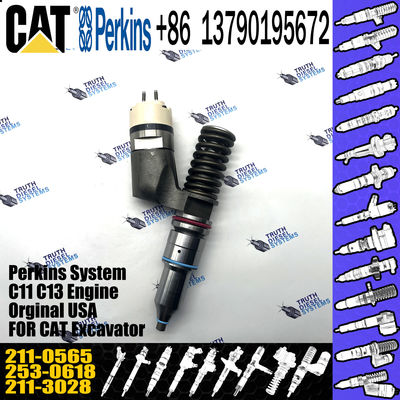 Excavator Parts C13 C15 C18 Engine Injector 253-0618 10R-7231 211-3028 211-0565 211-3023