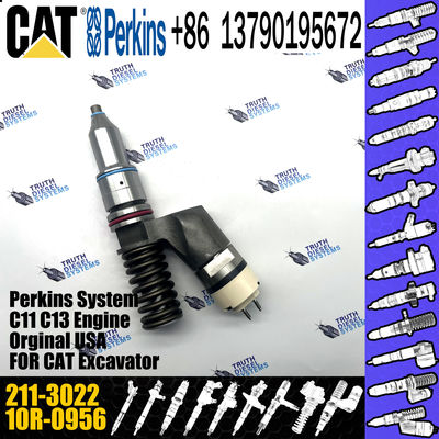High Quality Diesel Fuel Common Rail Injector 211-3022 10R-0956 For CAT Engine 3406E C15