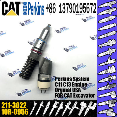 High Quality Diesel Fuel Common Rail Injector 211-3022 10R-0956 For CAT Engine 3406E C15