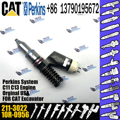 High Quality Diesel Fuel Common Rail Injector 211-3022 10R-0956 For CAT Engine 3406E C15