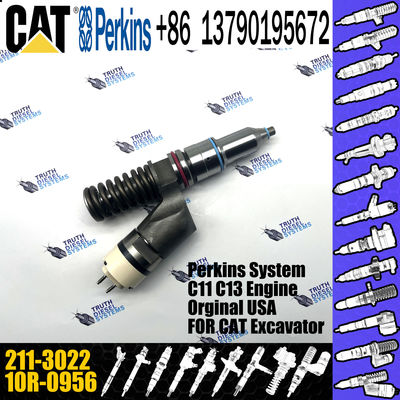 High Quality Diesel Fuel Common Rail Injector 211-3022 10R-0956 For CAT Engine 3406E C15