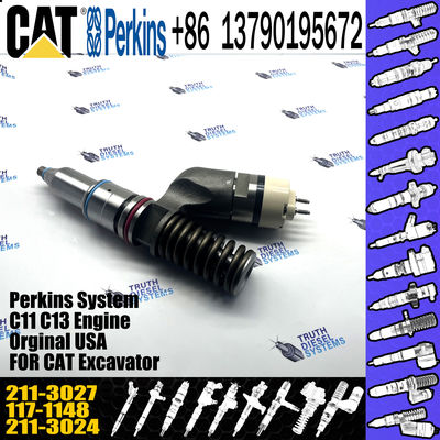 3406E C15 Engine Parts Fuel Injector 117-1148 1171148 102-6230 117-1146 18-9035 152-3680 191-3004 211-3024 211-3027