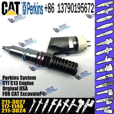 3406E C15 Engine Parts Fuel Injector 117-1148 1171148 102-6230 117-1146 18-9035 152-3680 191-3004 211-3024 211-3027