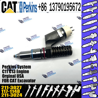 3406E C15 Engine Parts Fuel Injector 117-1148 1171148 102-6230 117-1146 18-9035 152-3680 191-3004 211-3024 211-3027