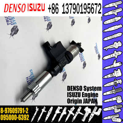 New Common Rail Fuel Injector Assembly 095000-6392 095000-6390 095000-6395 095000-6393 8-97609791-2 For ISUZU