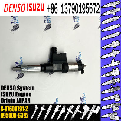 New Common Rail Fuel Injector Assembly 095000-6392 095000-6390 095000-6395 095000-6393 8-97609791-2 For ISUZU