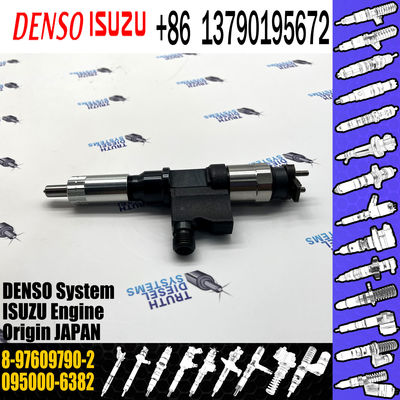 Rail Fuel Injector Assembly 095000-6380 095000-6382 095000-6384 8-97609790-2 For ISUZU