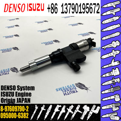 Rail Fuel Injector Assembly 095000-6380 095000-6382 095000-6384 8-97609790-2 For ISUZU