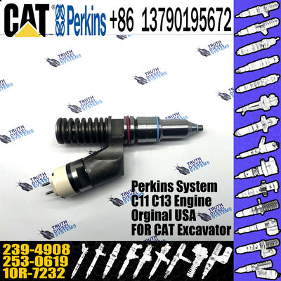 Diesel 3406E Engine Injector 253-0619 10R-7232 239-4908 239-4908 For Caterpillar Common Rail