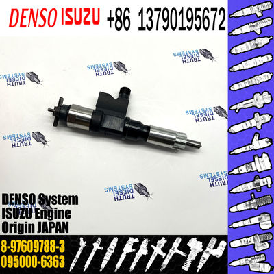 Rail Inyectores Diesel Injector 095000-6363 6360 8-97609788-3 For Denso Isuzu Foward 4HK1 5.2L