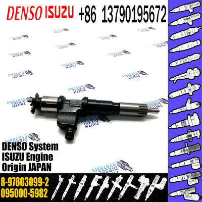 Original Fuel Injector 8-97603099-2 095000-5982 095000-5980 For ISUZU 4HK1 6HK1