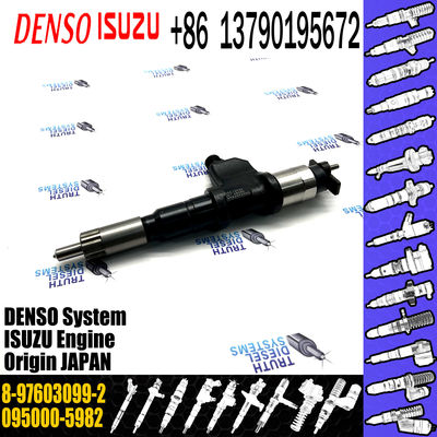 Original Fuel Injector 8-97603099-2 095000-5982 095000-5980 For ISUZU 4HK1 6HK1