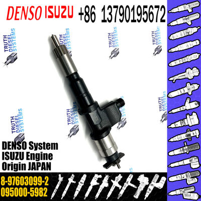 Original Fuel Injector 8-97603099-2 095000-5982 095000-5980 For ISUZU 4HK1 6HK1