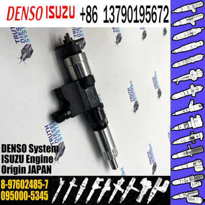 Genuine common rail injector 095000-5344 095000-5342 095000-5345 for 4HK1 6HK1 8-97602485-6 8-97602485-7