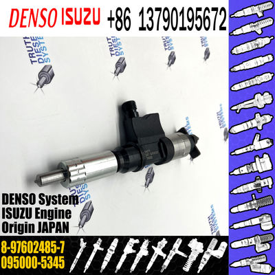 Genuine common rail injector 095000-5344 095000-5342 095000-5345 for 4HK1 6HK1 8-97602485-6 8-97602485-7